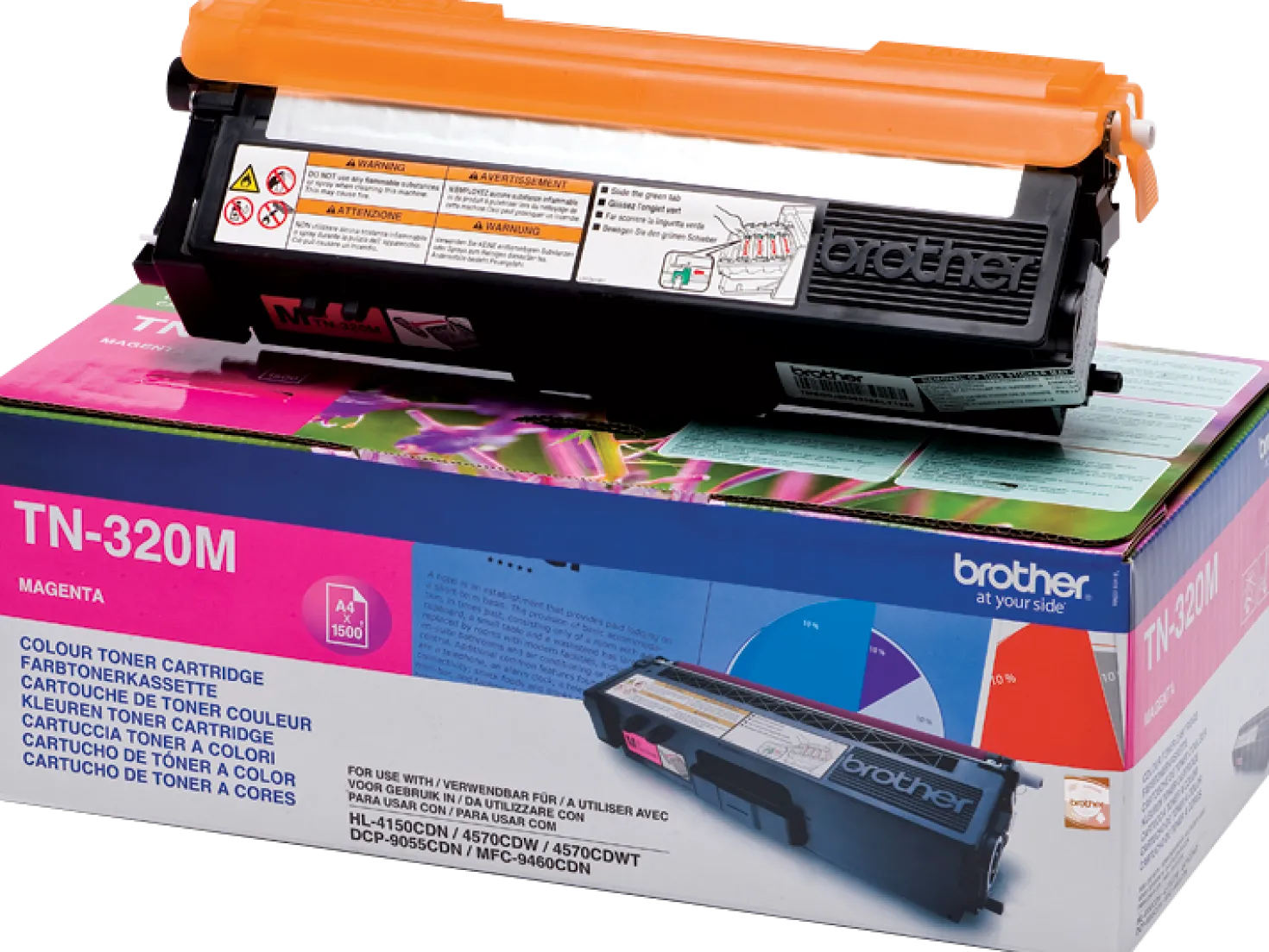 Lasertoner Brother TN-328M magenta