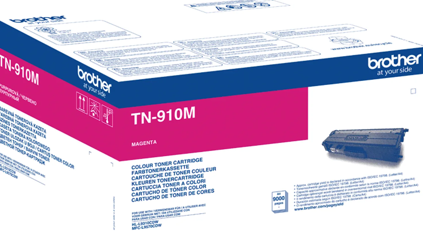 Lasertoner Brother TN910M magenta
