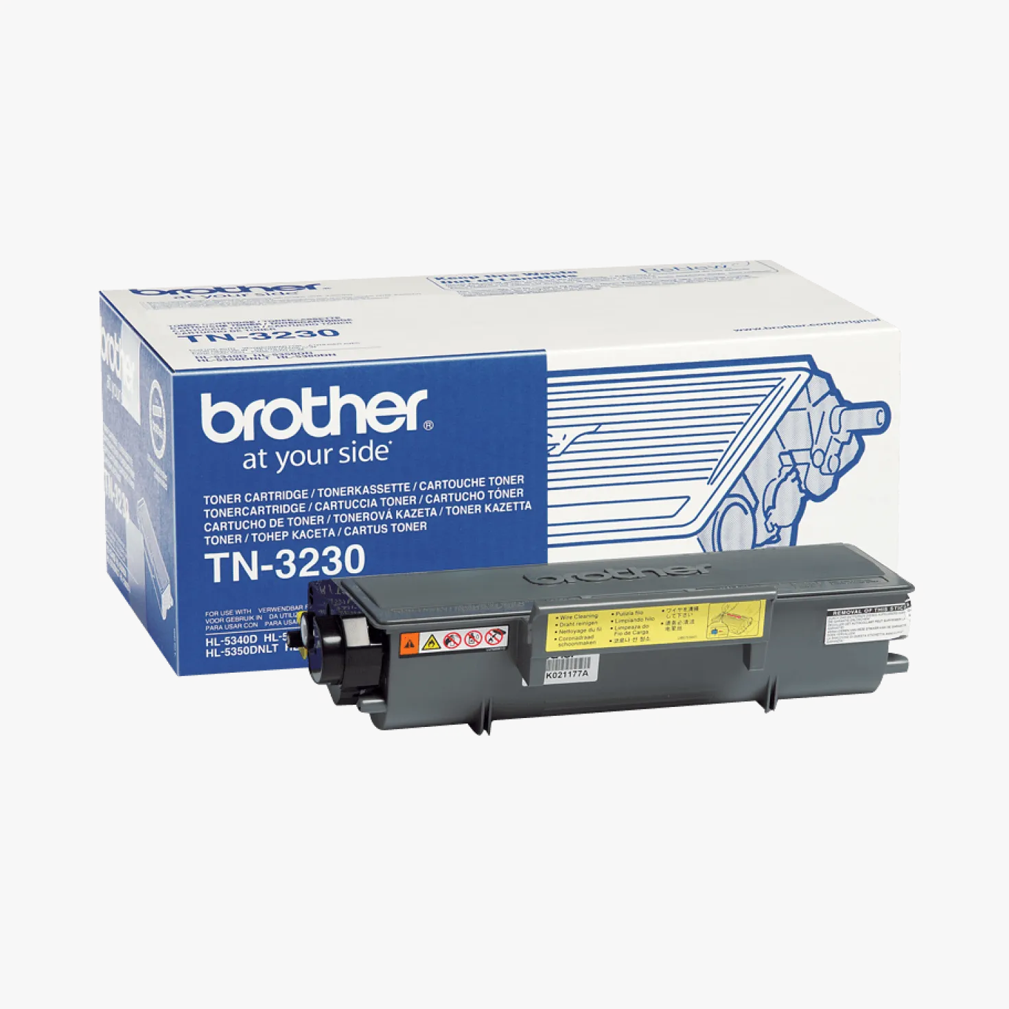 Lasertoner Brother Tn-3230 Svart