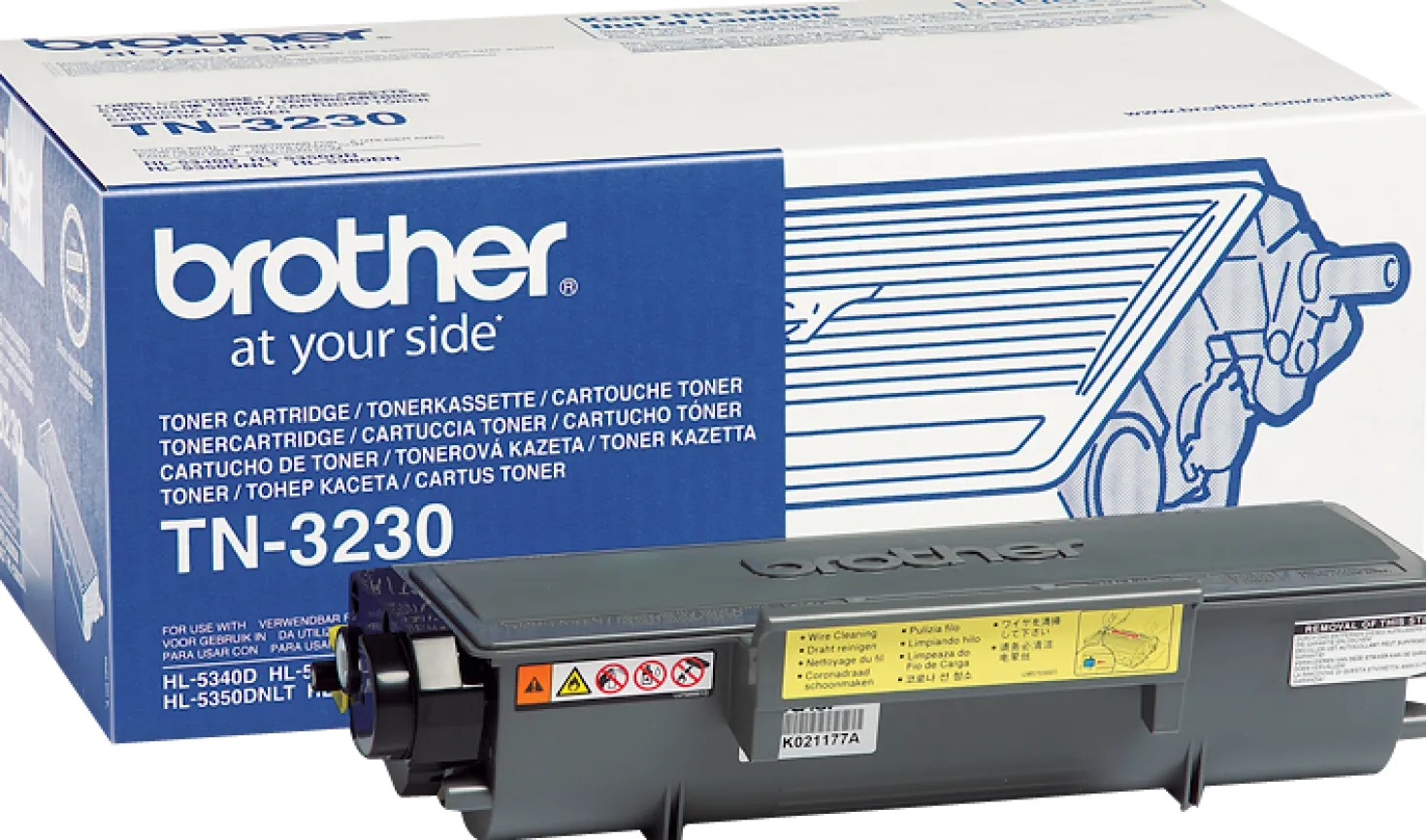 Lasertoner Brother Tn-3230 Svart
