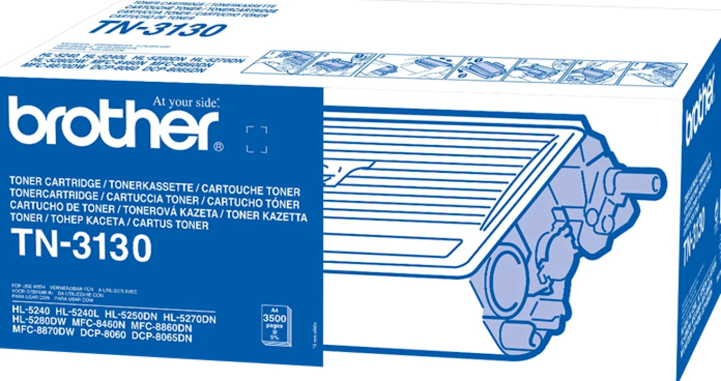 Lasertoner Brother TN-3130 svart