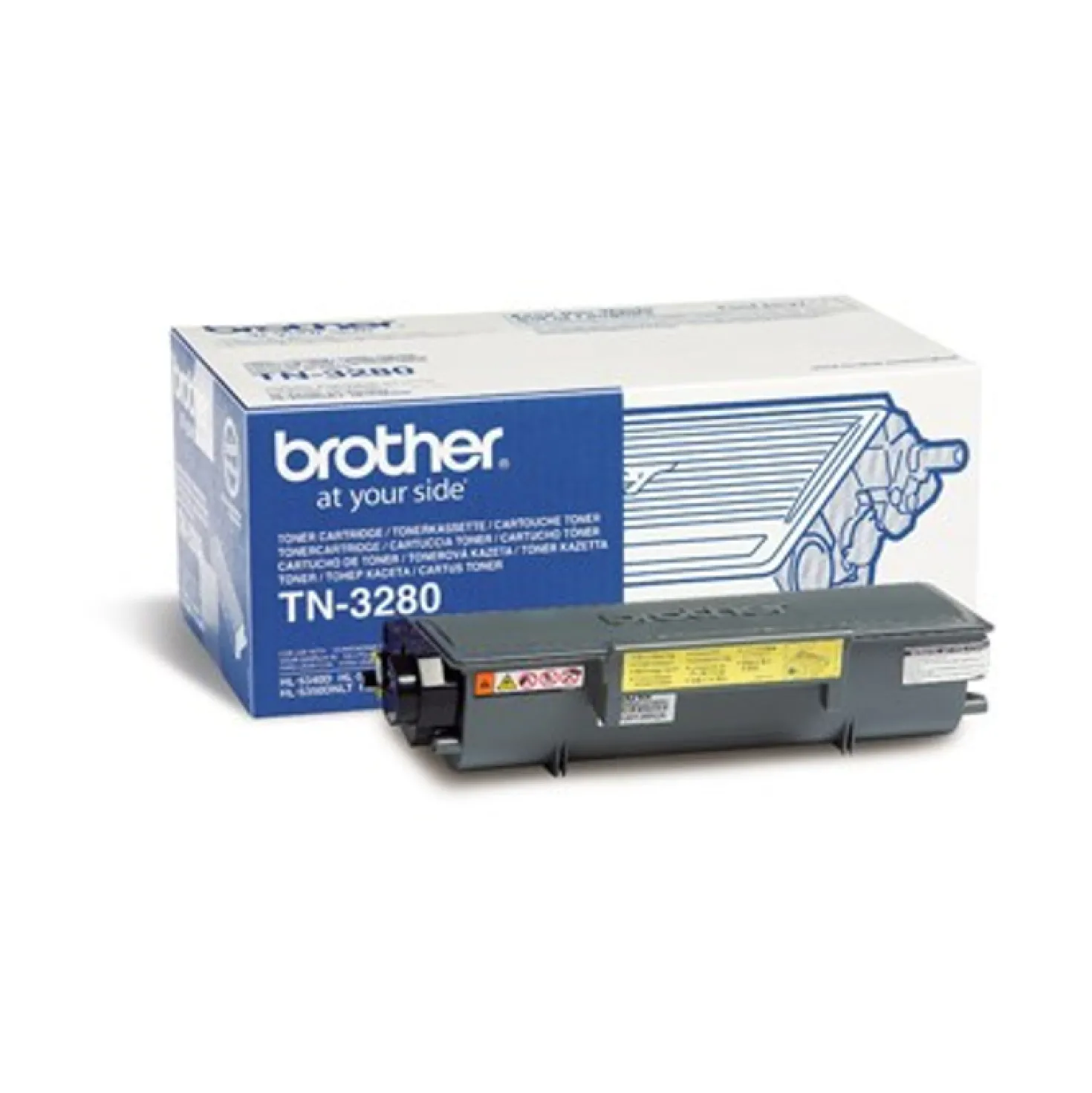 Lasertoner Brother TN-3280 Svart
