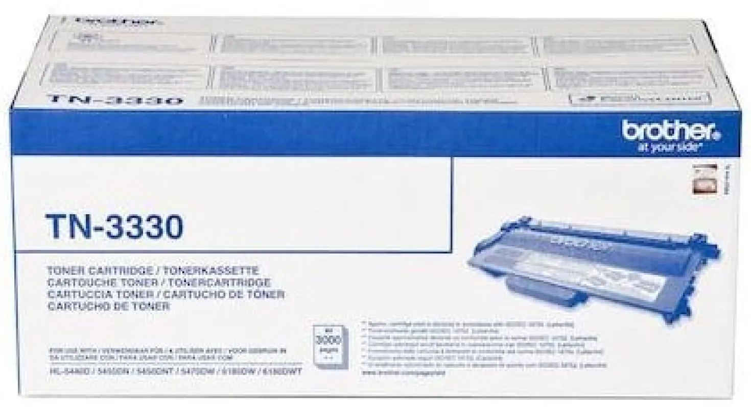 Lasertoner Brother TN-3330 svart