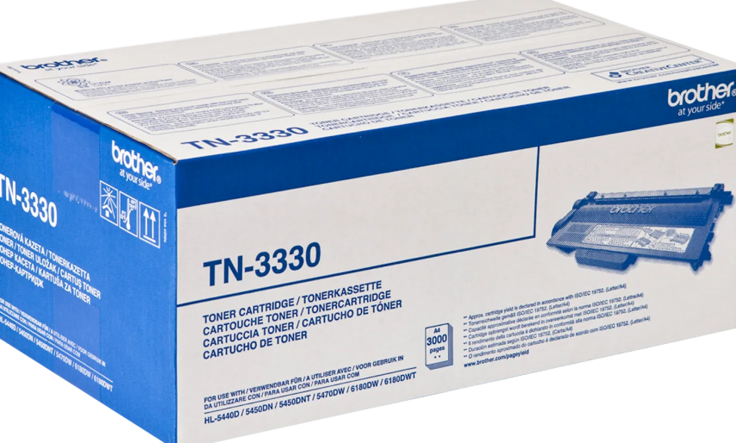 Lasertoner Brother TN-3330 svart
