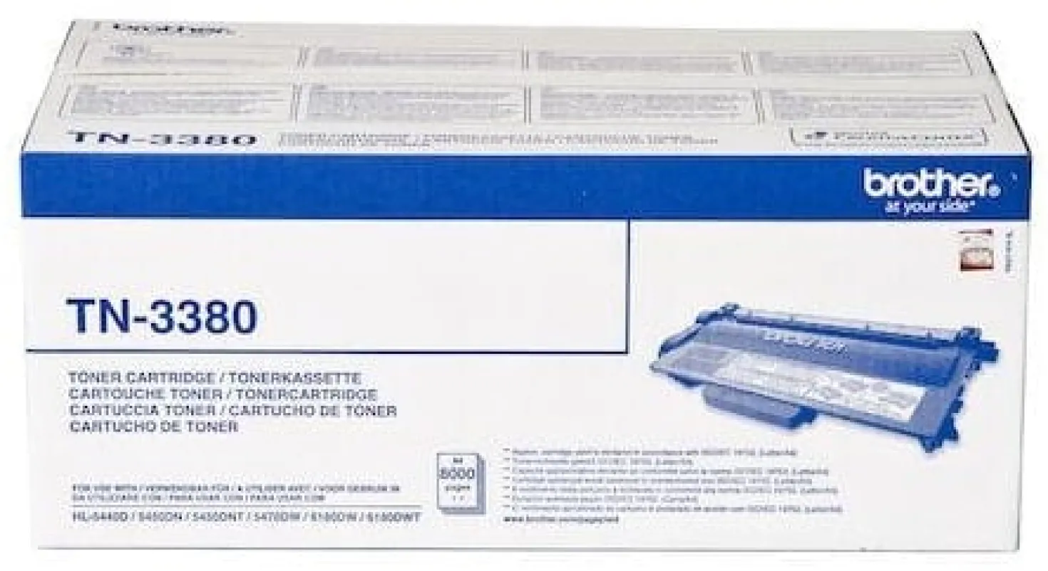 Lasertoner Brother TN-3380 svart