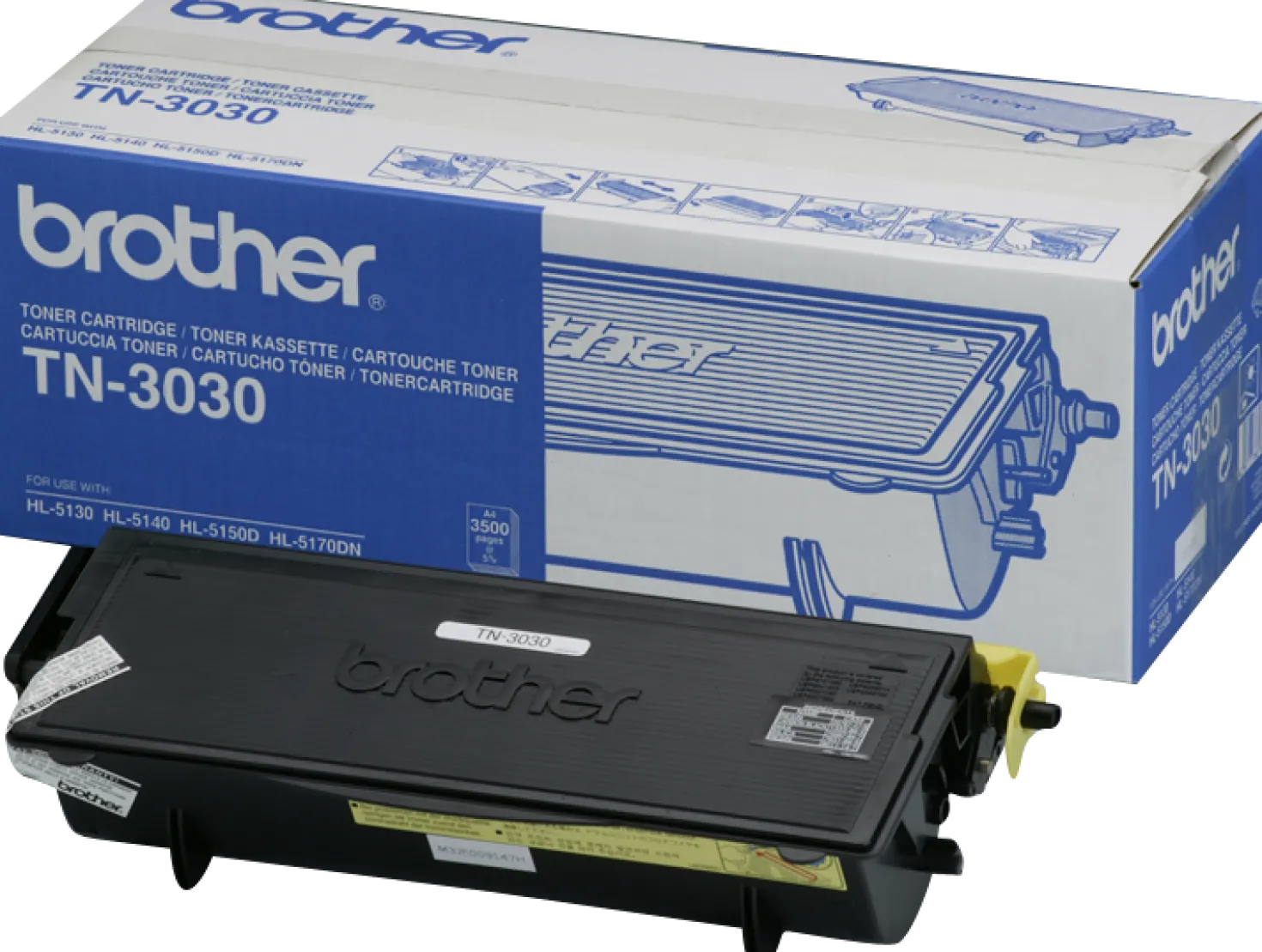 Lasertoner Brother TN3030 svart 3500 Sidor