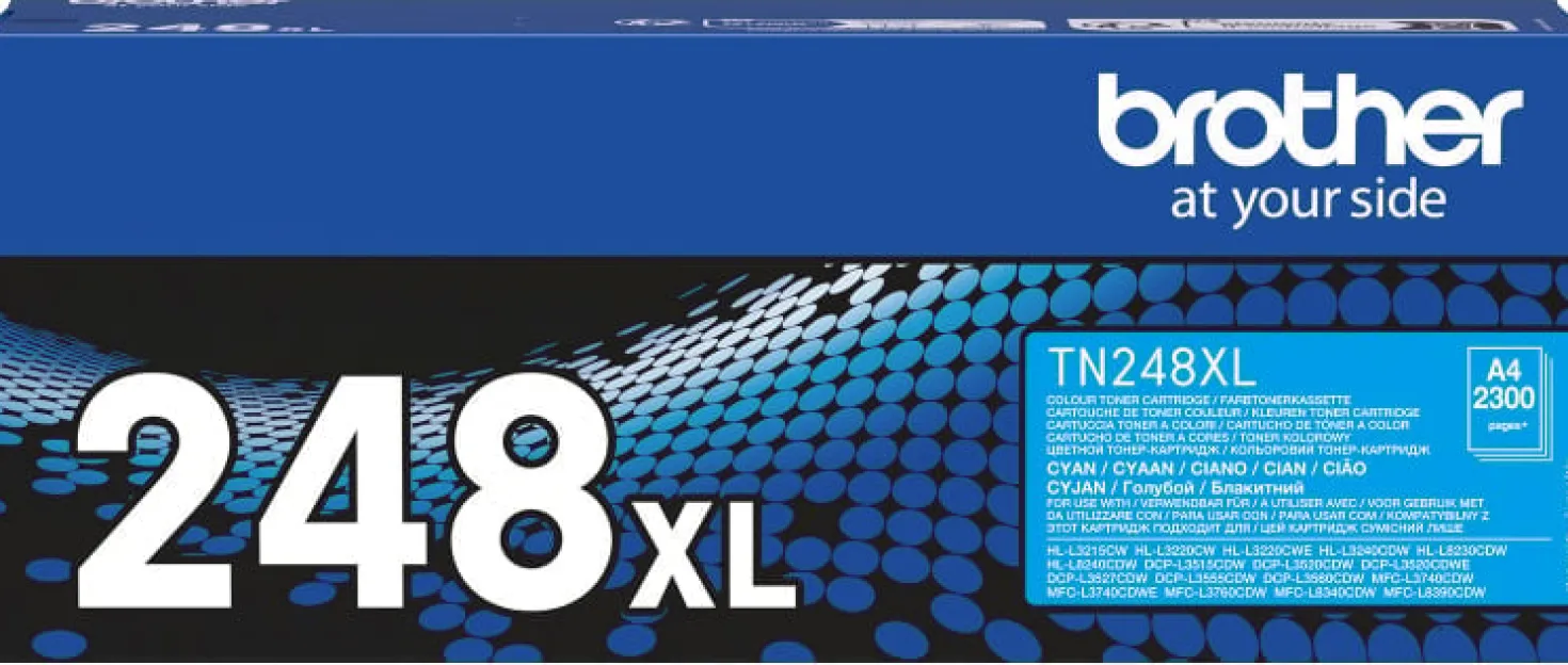 Lasertoner Brother TN248XL cyan