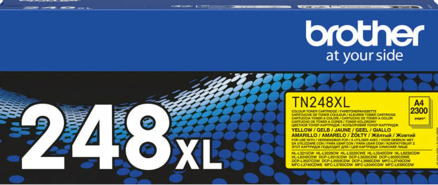 Lasertoner Brother TN248XL gul