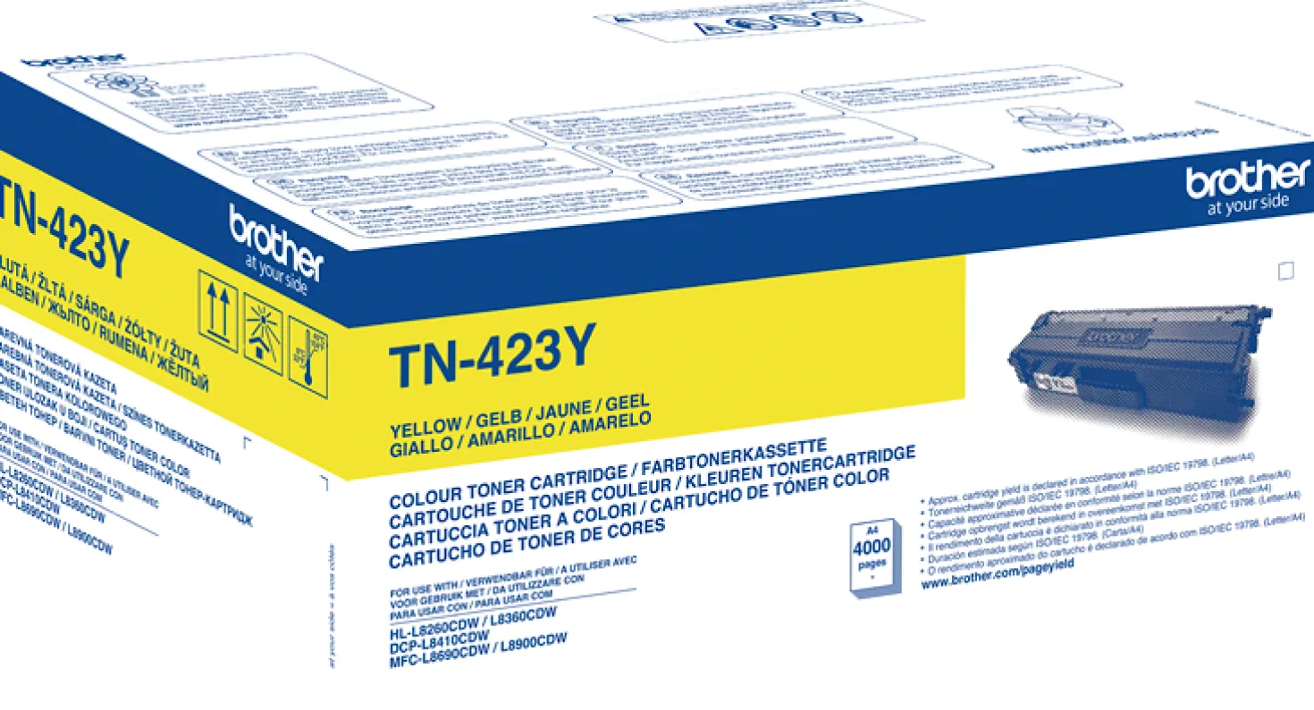 Lasertoner Brother TN-423Y Gul