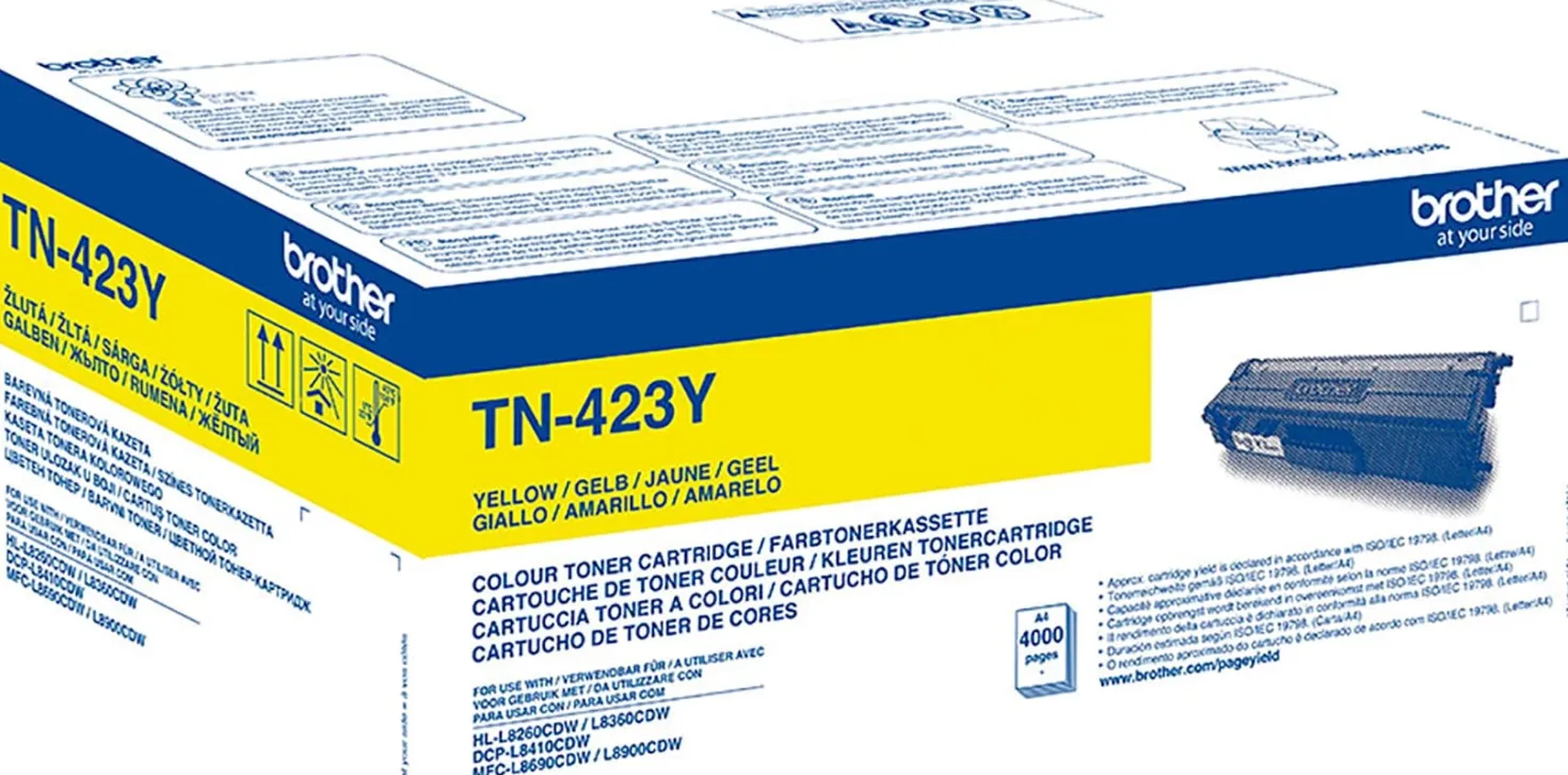 Lasertoner Brother TN-423Y Gul