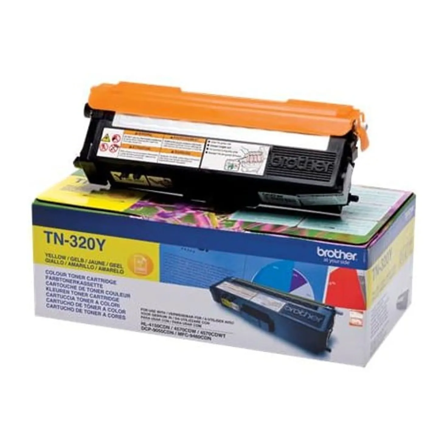 Lasertoner Brother TN-328Y gul