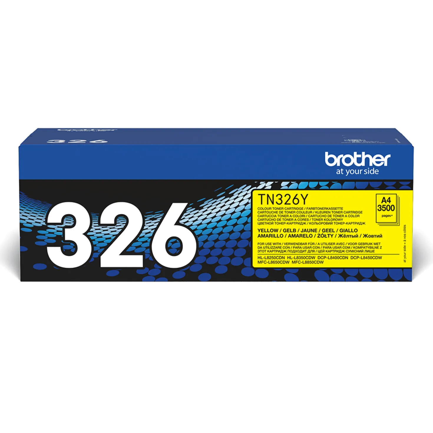 Lasertoner Brother TN-326Y gul