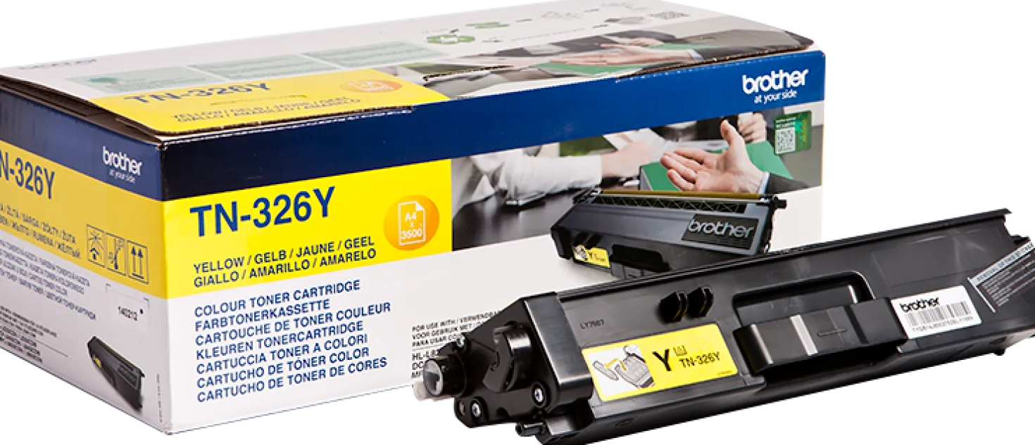 Lasertoner Brother TN-326Y gul