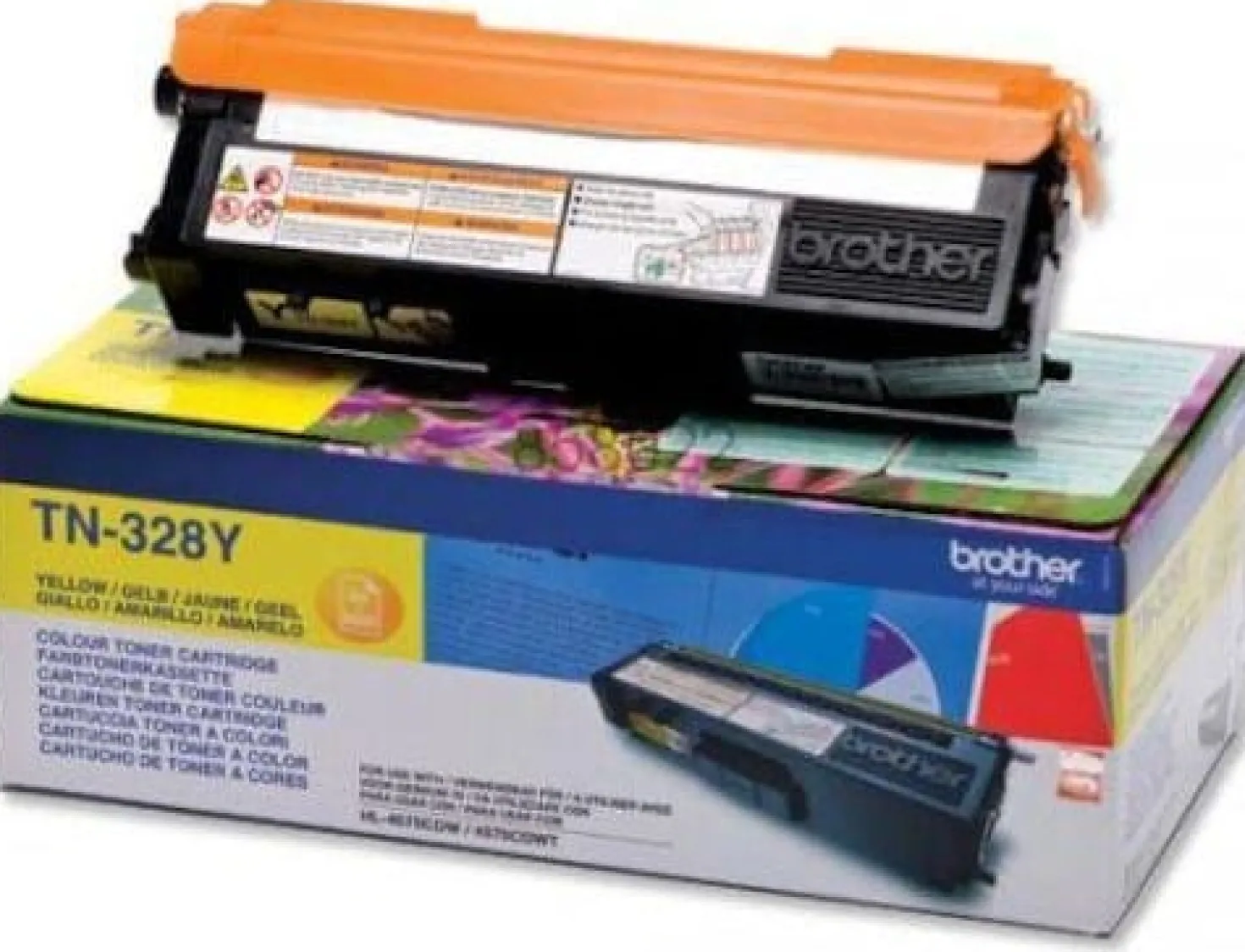 Lasertoner Brother TN-328Y gul