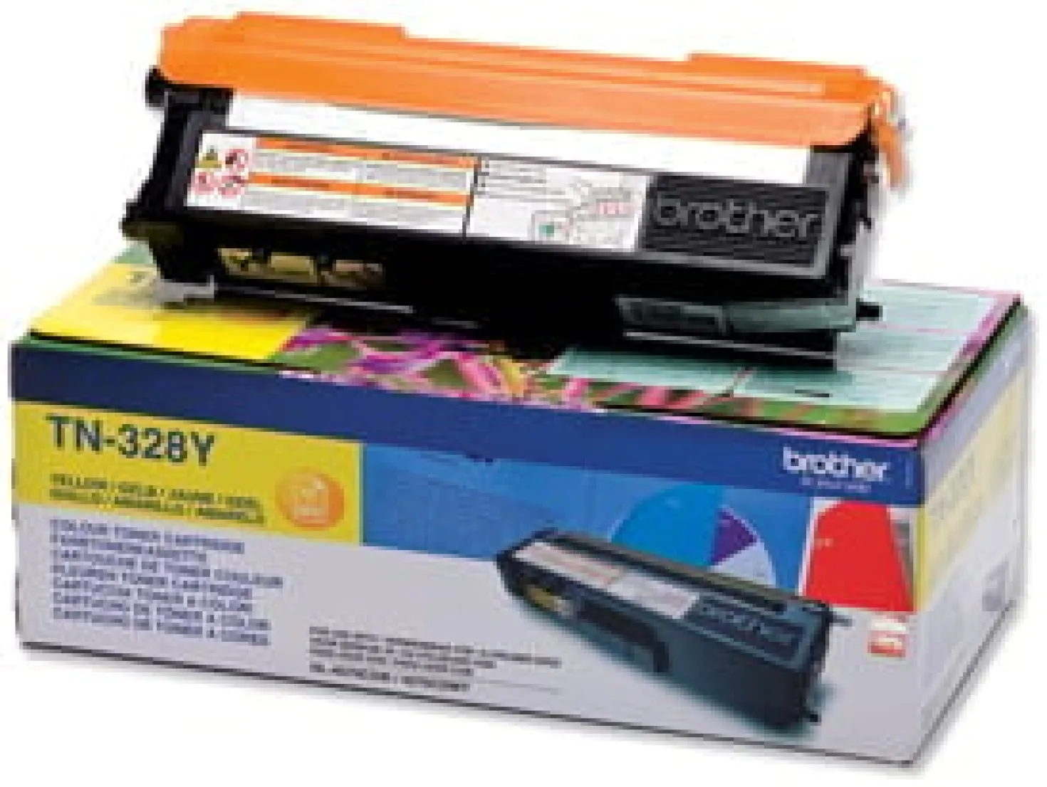 Lasertoner Brother TN-328Y gul