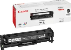 Lasertoner Canon 718Bk Svart