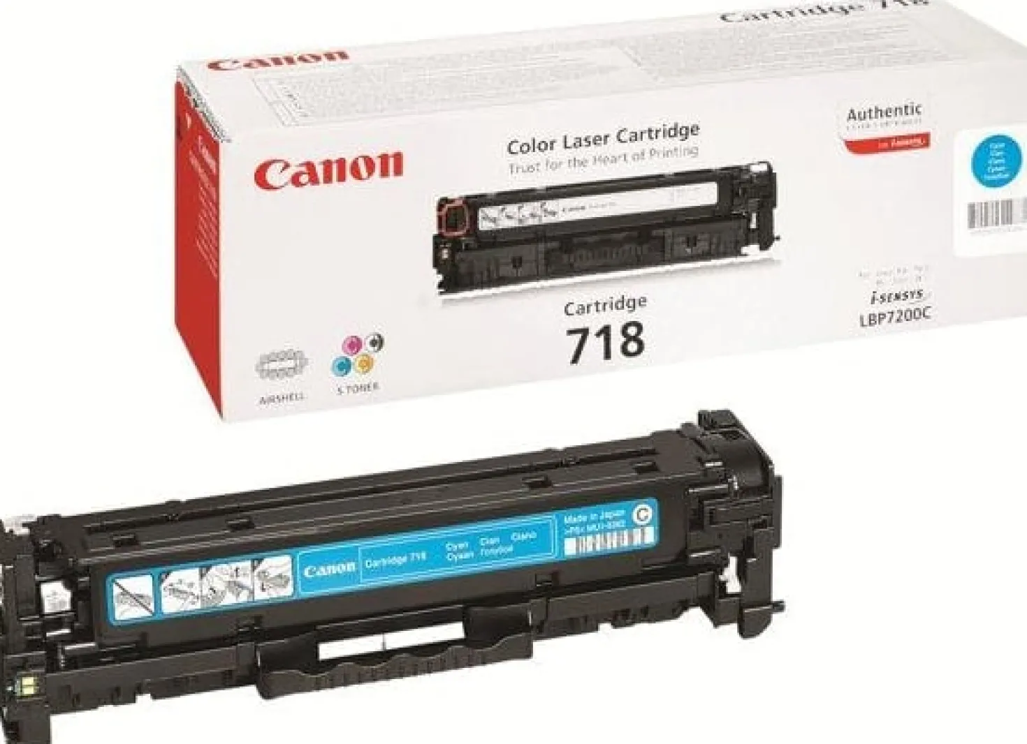 Lasertoner Canon 718C Cyan