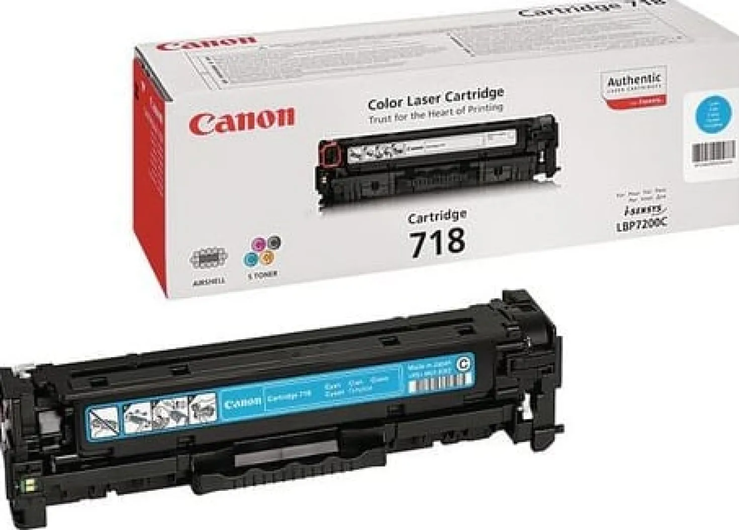 Lasertoner Canon 718C Cyan