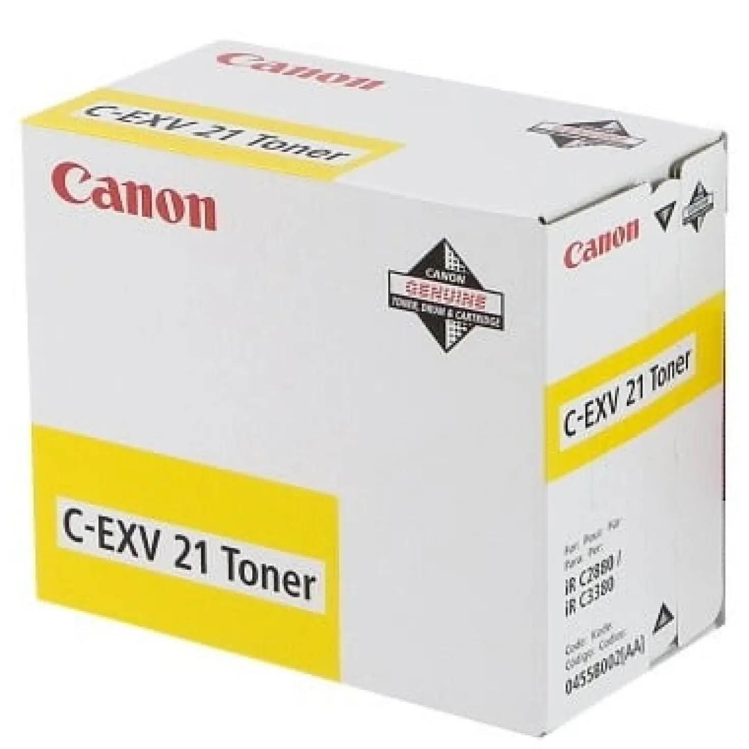 Lasertoner Canon C-EXV21 gul