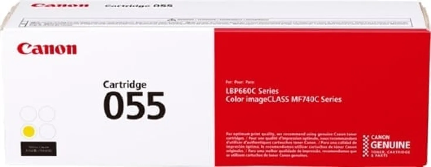 Lasertoner Canon CLBP 055 gul