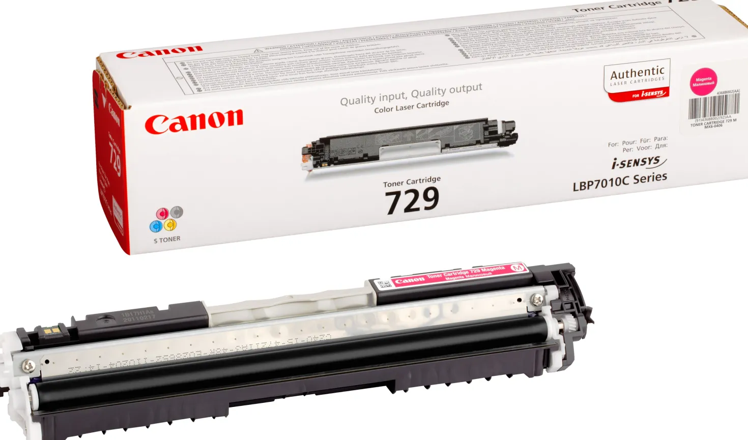 Lasertoner Canon CRG729 Magenta