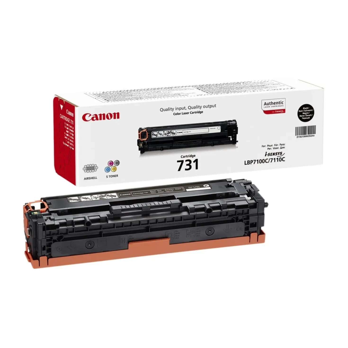 Lasertoner Canon CRG731 Yellow