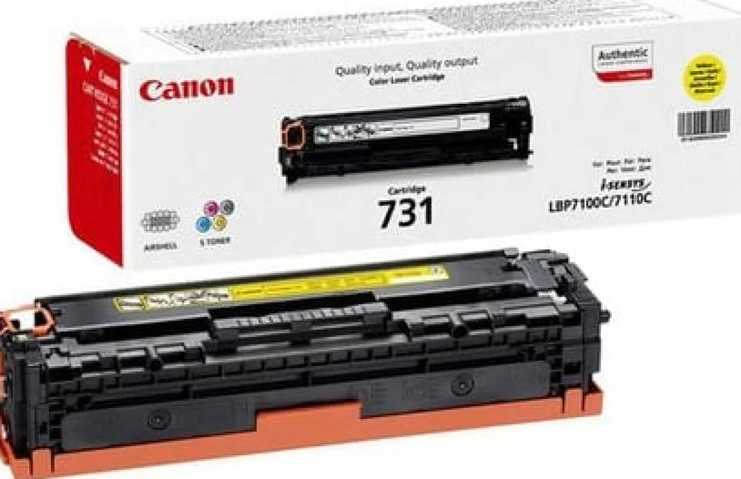 Lasertoner Canon CRG731 Yellow