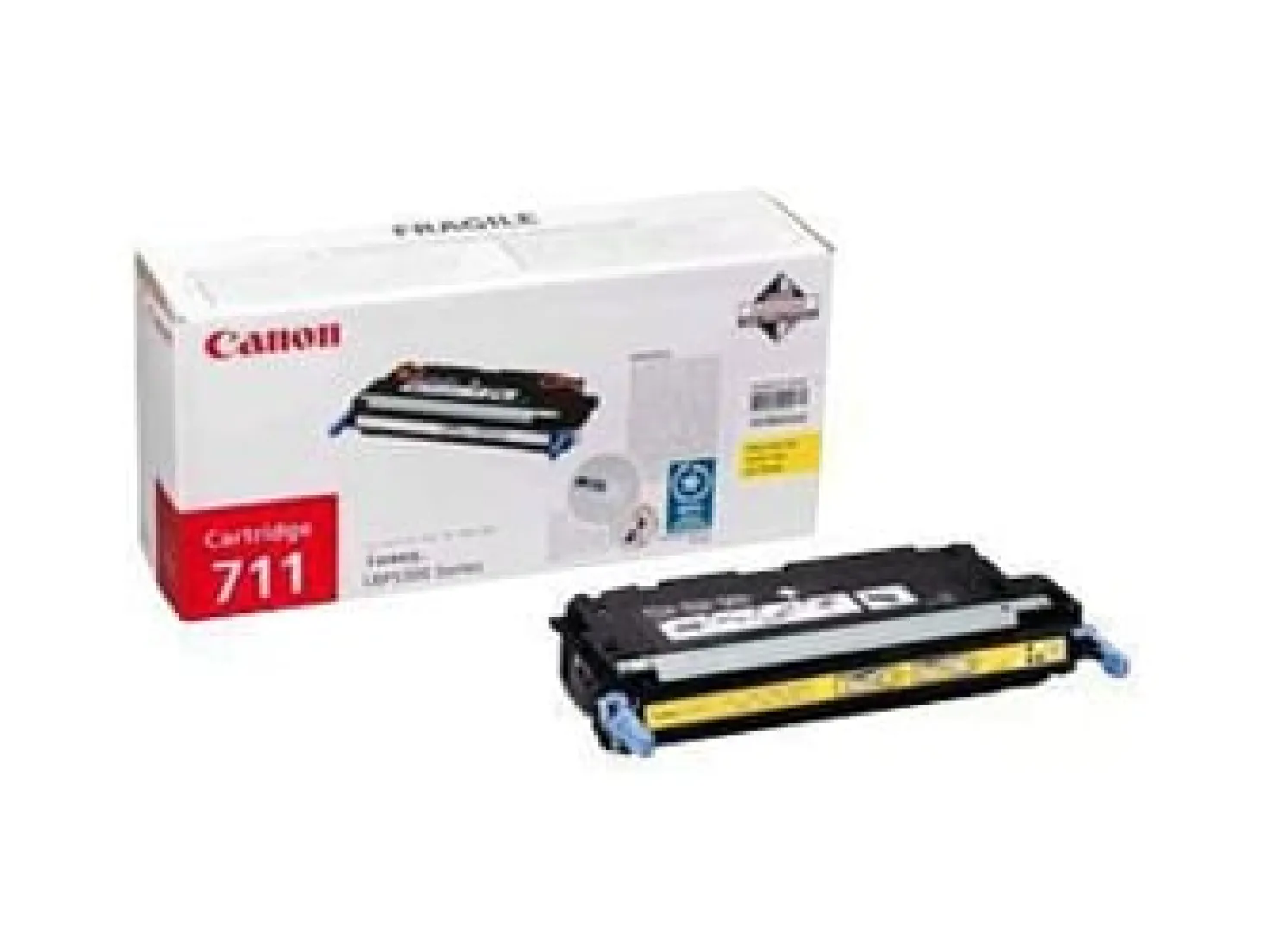 Lasertoner Canon 711 gul