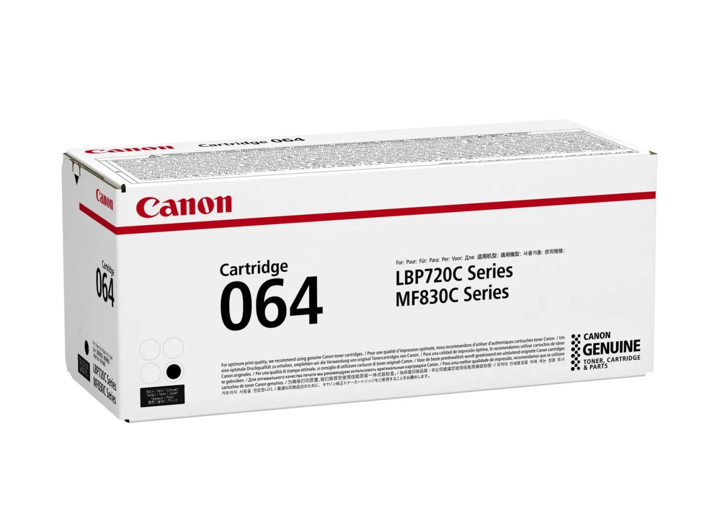 Lasertoner Canon 064HBK svart