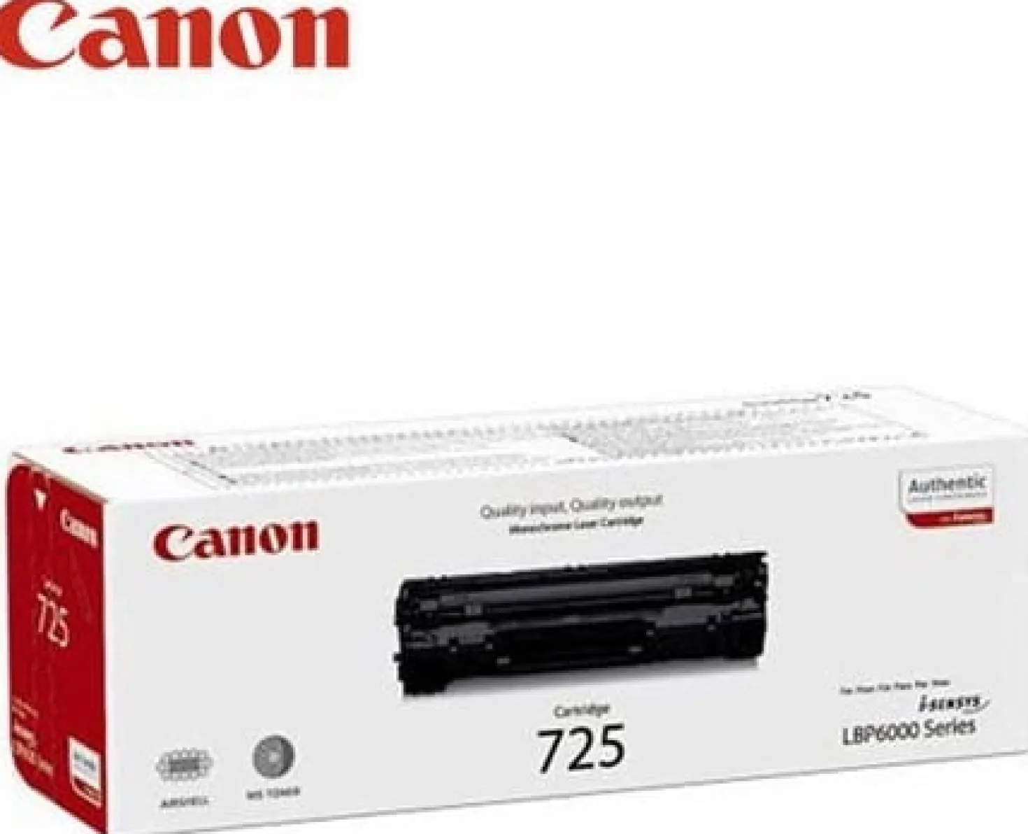 Lasertoner Canon Svart Crg 725