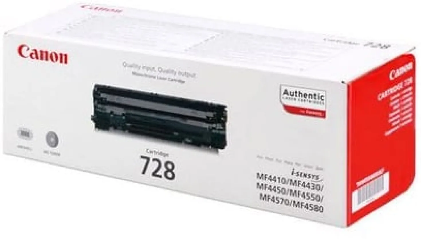Lasertoner Canon Svart Crg 728