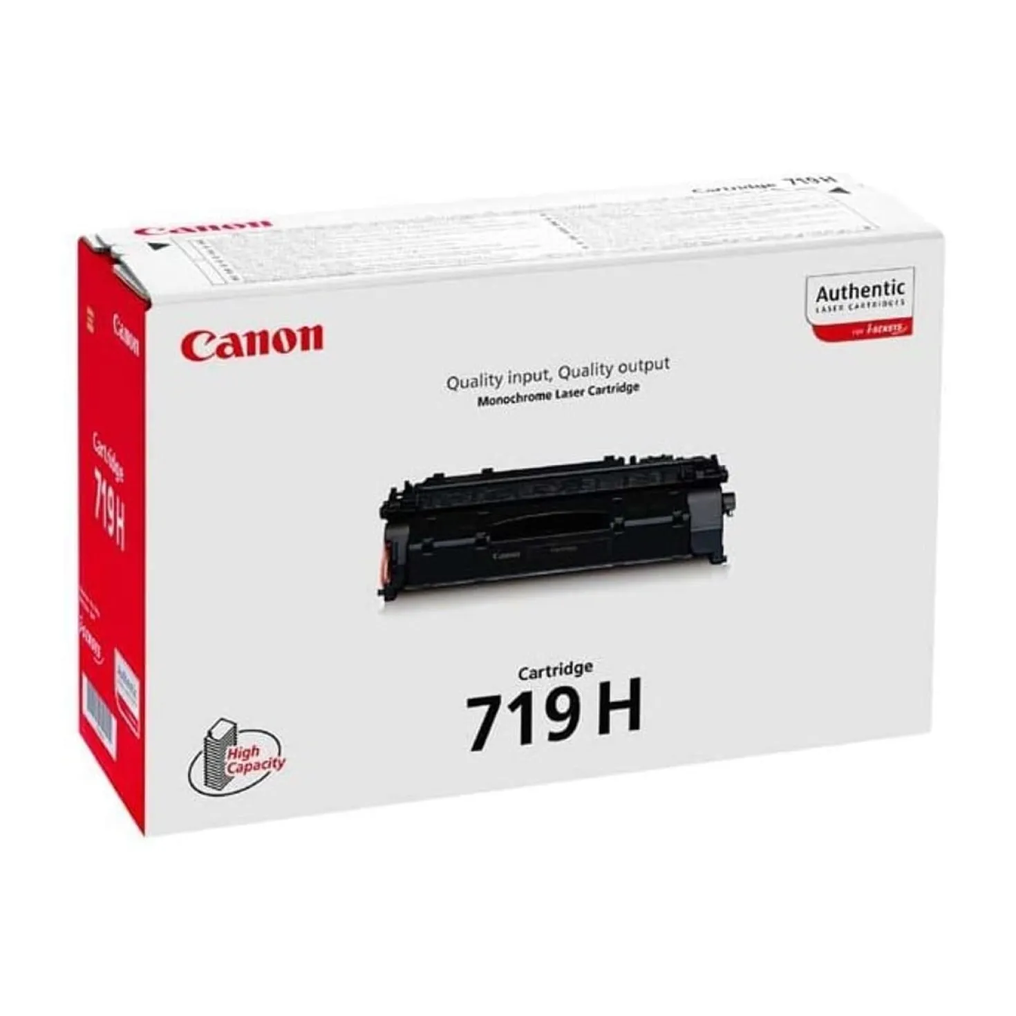 Lasertoner Canon Svart 719H