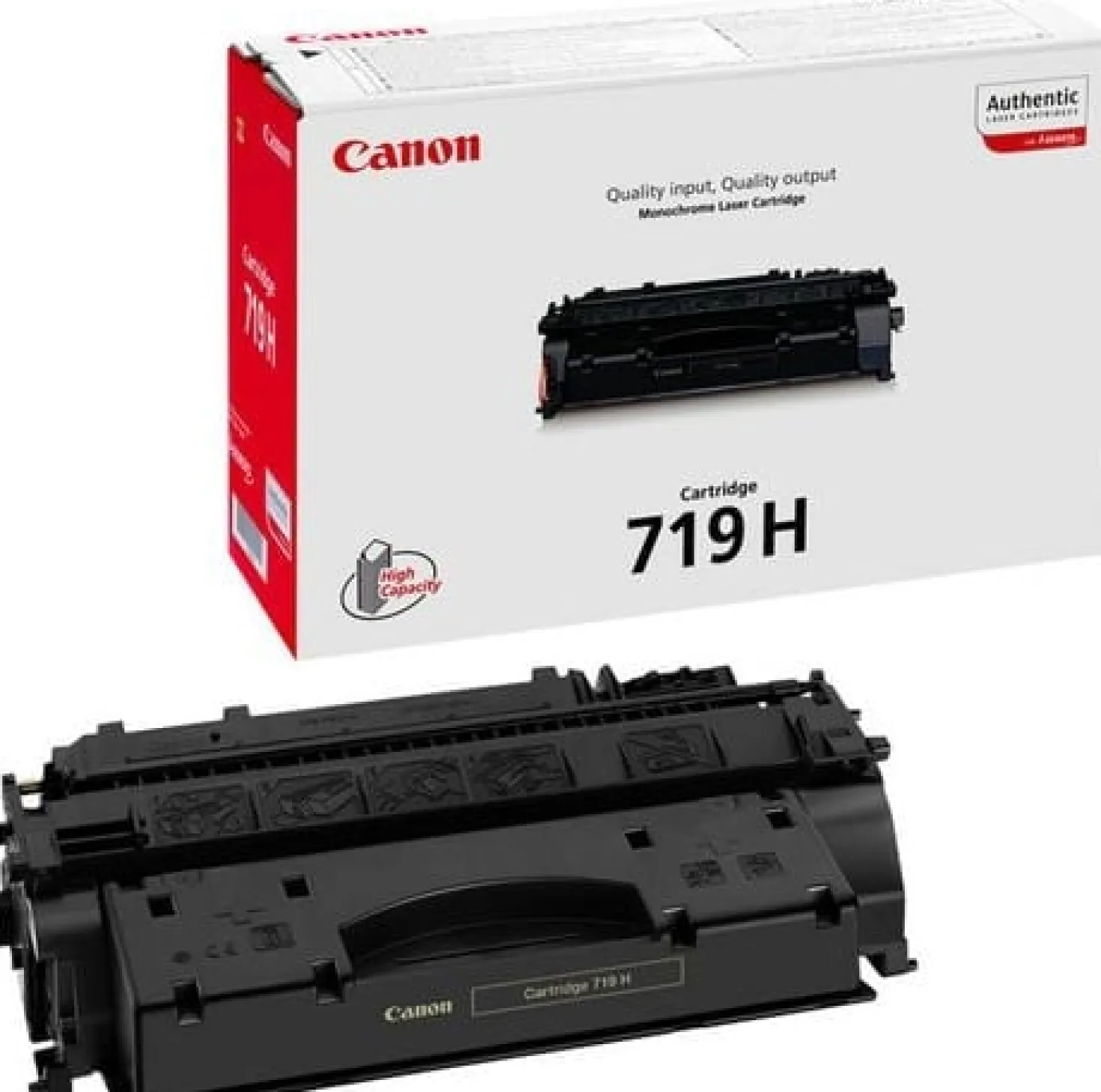 Lasertoner Canon Svart 719H