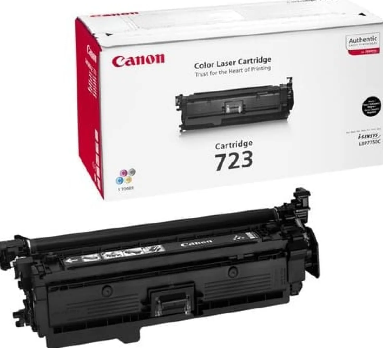 Lasertoner Canon Svart Type 723