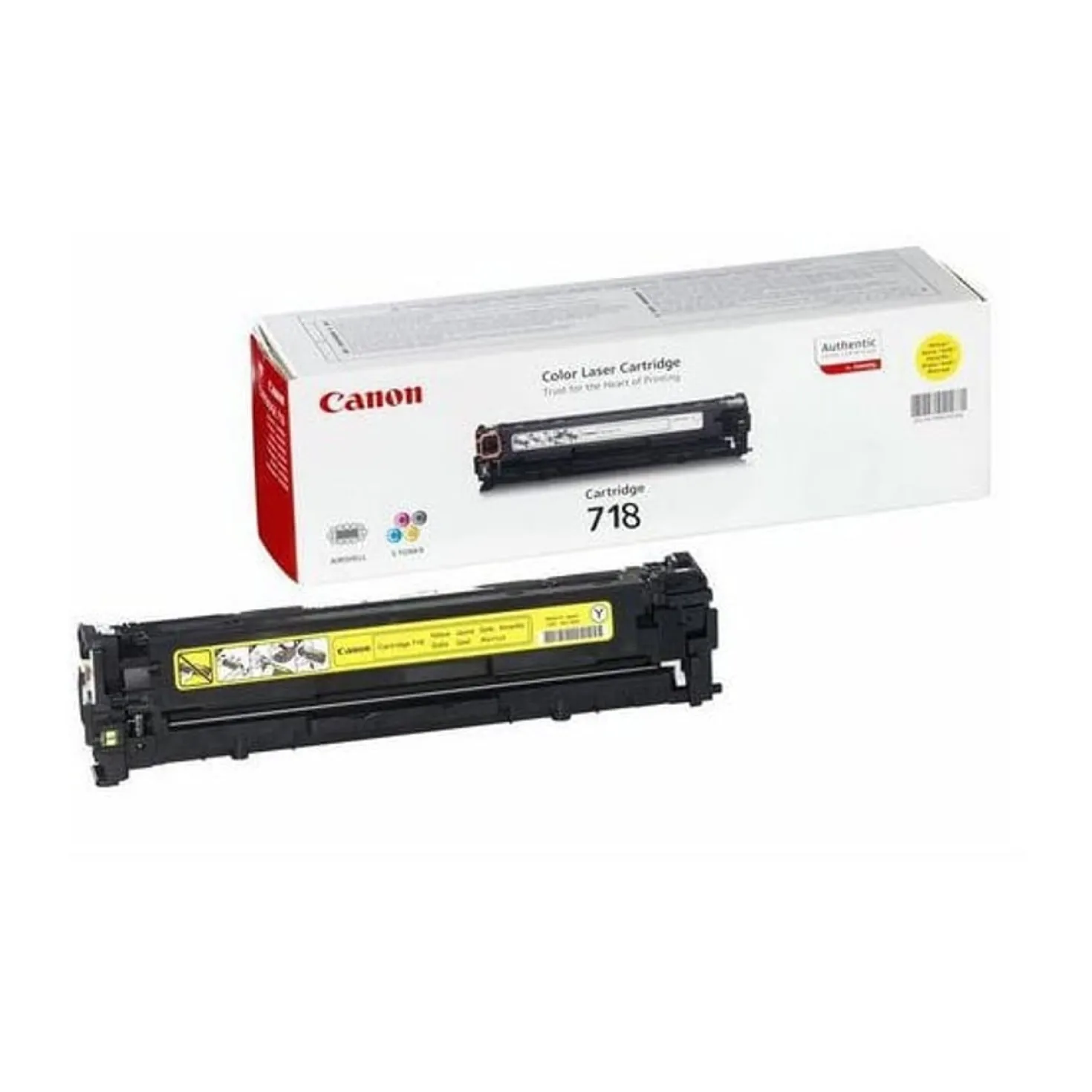Lasertoner Canon 718Y Gul