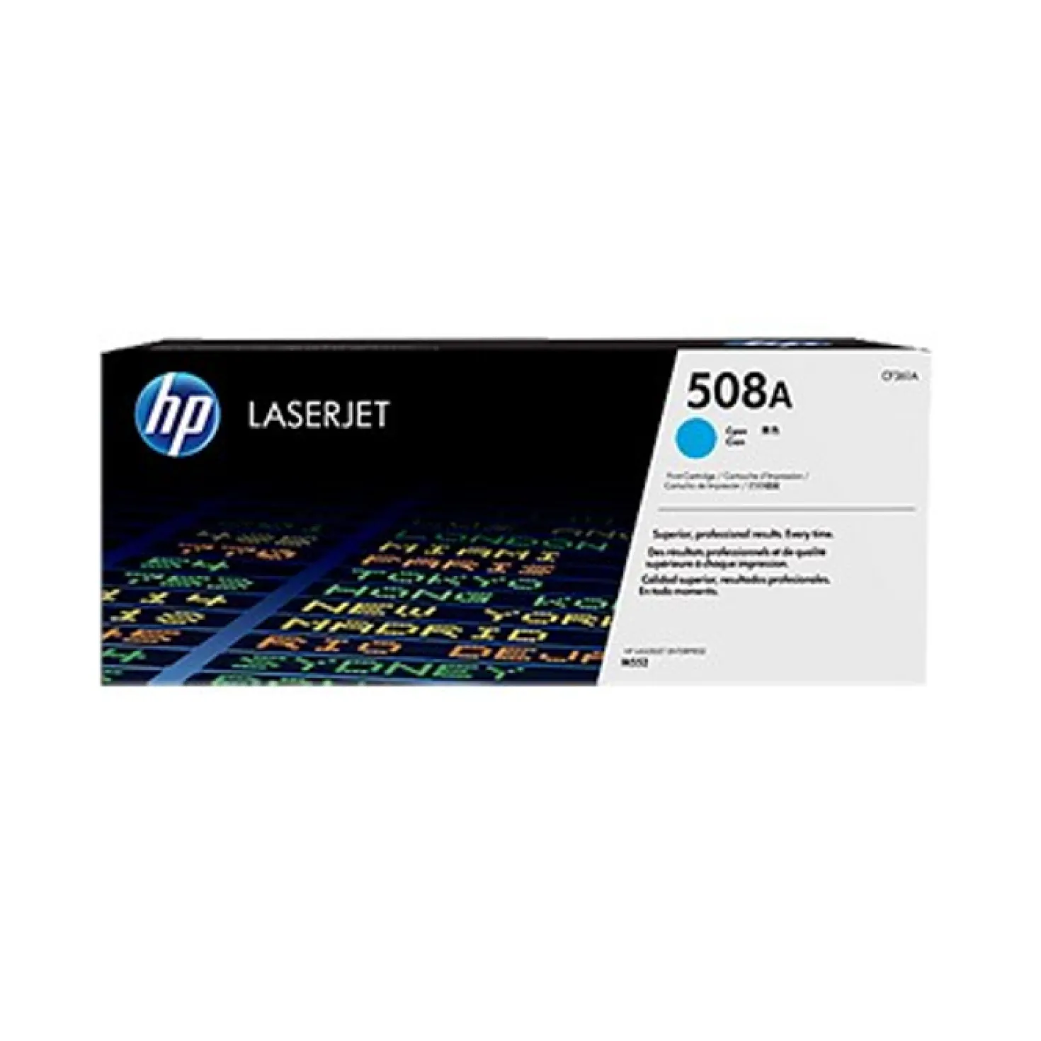 Lasertoner HP 508A CF361A cyan