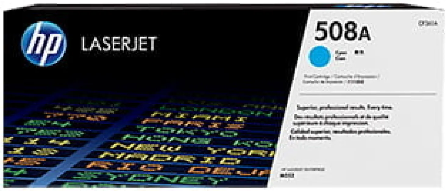 Lasertoner HP 508A CF361A cyan