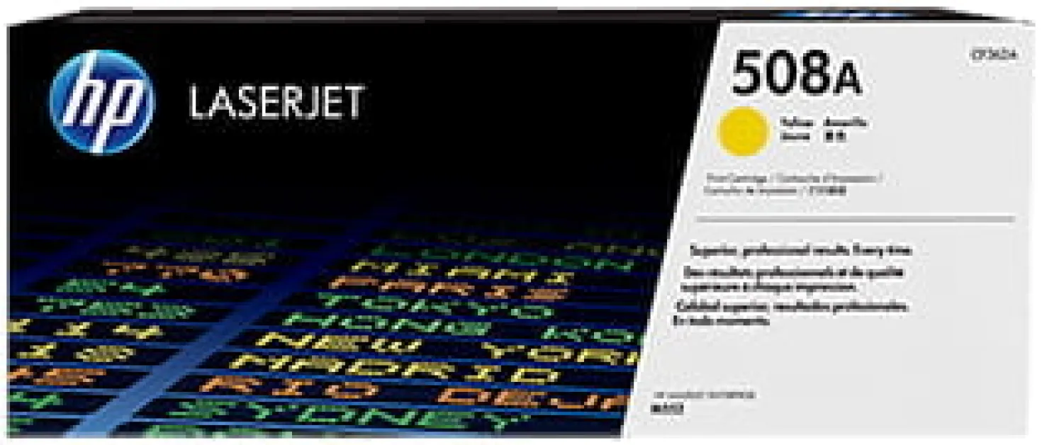 Lasertoner HP 508A CF362A gul