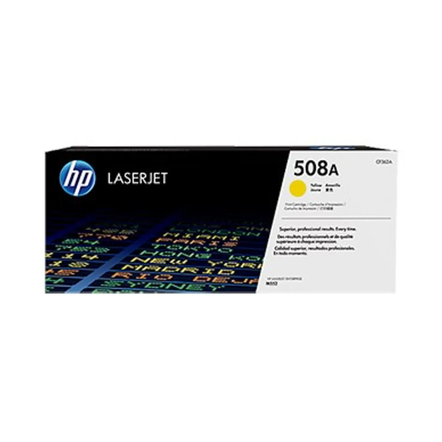 Lasertoner HP 508A CF362A gul