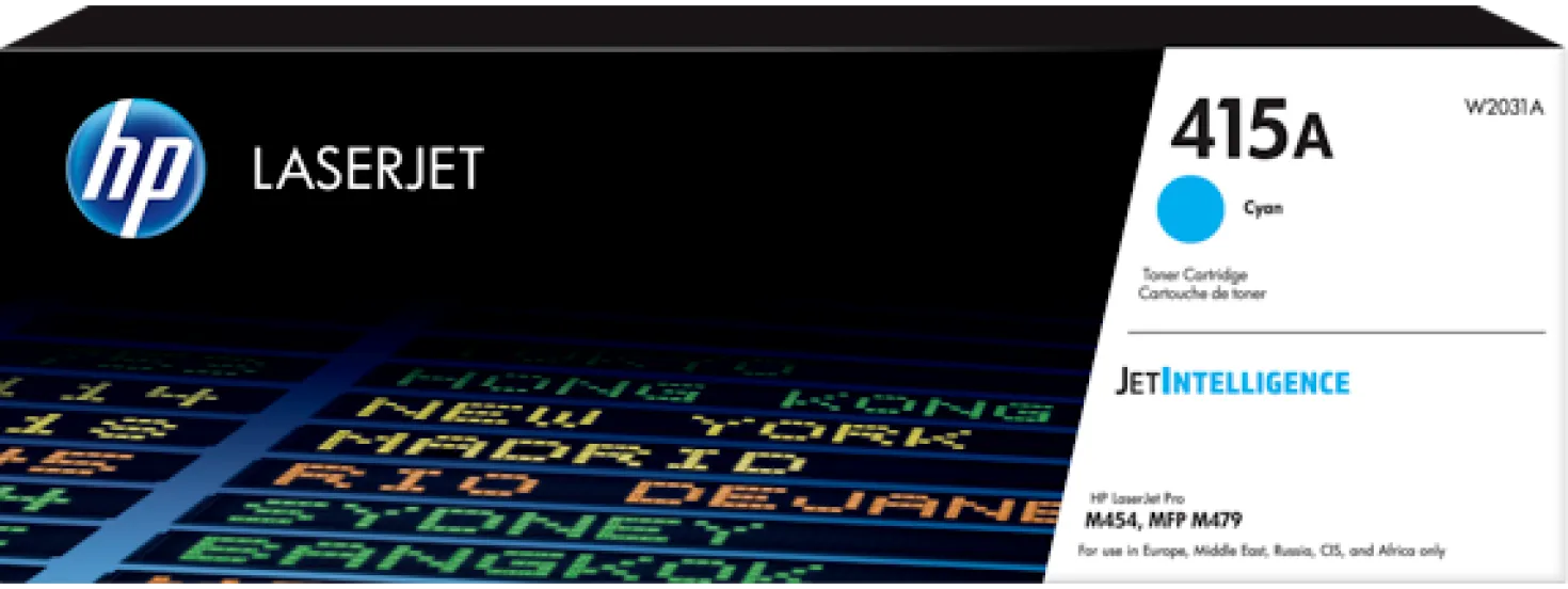 Lasertoner HP 415A cyan