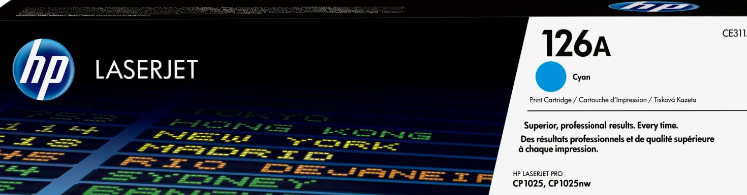Lasertoner HP 126A cyan