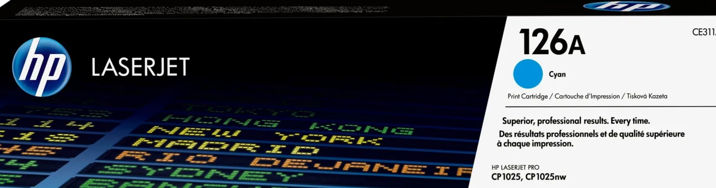 Lasertoner HP 126A cyan
