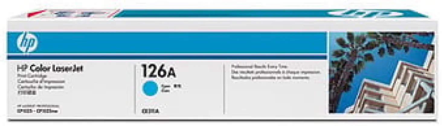 Lasertoner HP 126A cyan