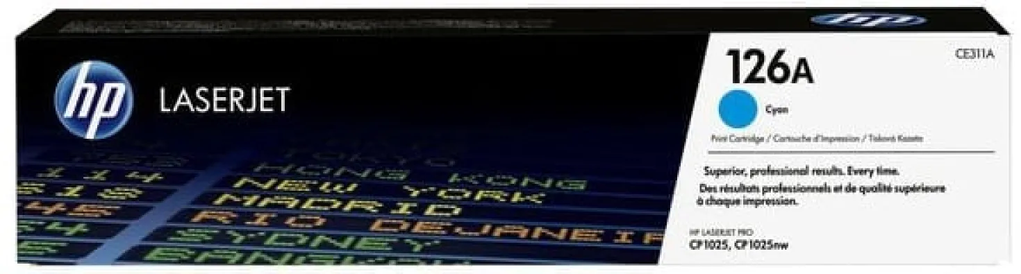 Lasertoner HP 126A cyan