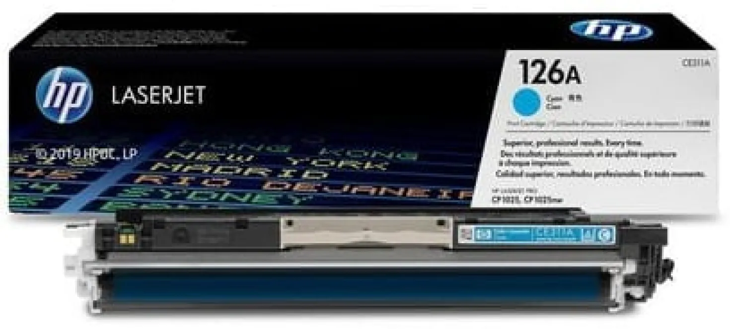 Lasertoner HP 126A cyan