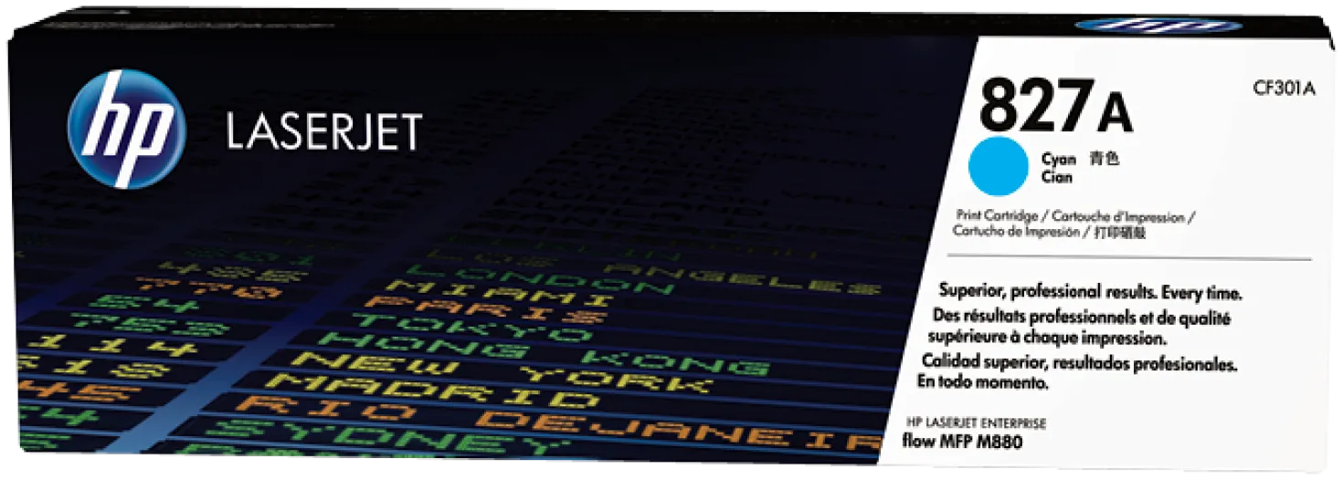 Lasertoner HP 827A cyan