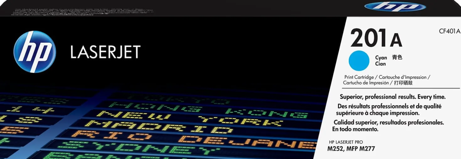 Lasertoner HP 201A cyan