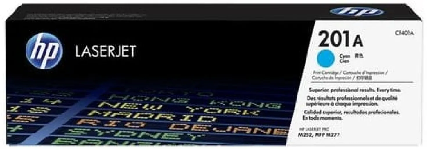 Lasertoner HP 201A cyan