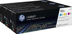 Lasertoner HP 131A cyan/magenta/gul Multipack