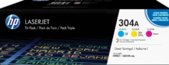 Lasertoner HP 304A cyan/magenta/gul Multipack